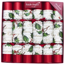 Bows and Berries 12 stuks Christmas Crackers 