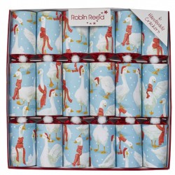 Winter Goose  6 stuks Christmas Crackers