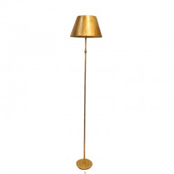 Klassieke vloerlamp bladgoud