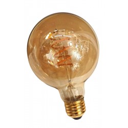 Ledlamp 9W goud, dimbaar, 80mm