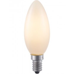 Ledlamp kaars 4W opaal 2500K dimbaar