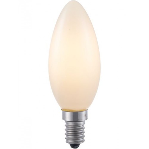 Led kaars lamp 4W opaal dimbaar