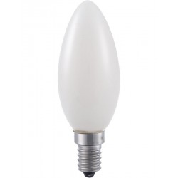 Ledlamp kaars 4W opaal 2500K dimbaar