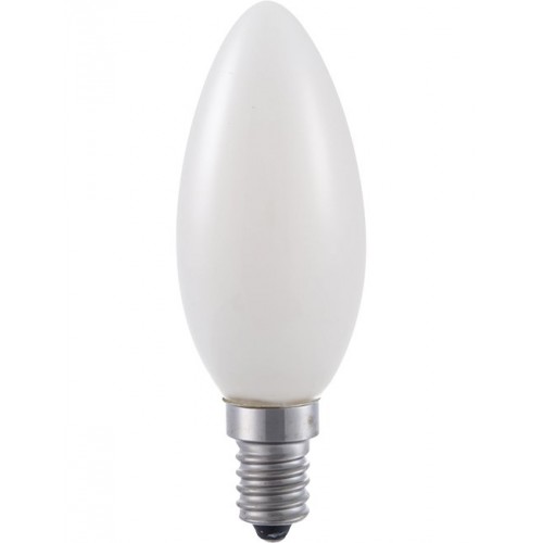 Led kaars lamp 4W opaal dimbaar