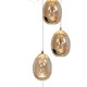 Hanglamp Golden Egg 5 lichts rond