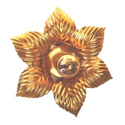 Plafonnière Gentile oro 30 cm