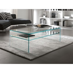 Glazen salontafel Milano Plus 100 x 60 x 42 cm