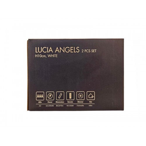 Lucia Angel H:10cm