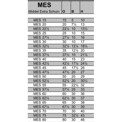 Lampenkap MES op maat 45 tot 80 cm  (vanaf prijs)