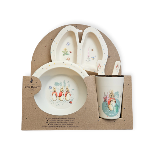 Flopsy dinnerset bamboe Beatrix Potter