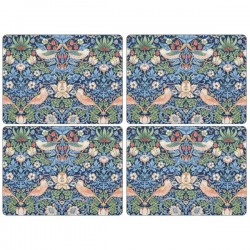 Placemats Strawberry Thief van Pimpernel blauw